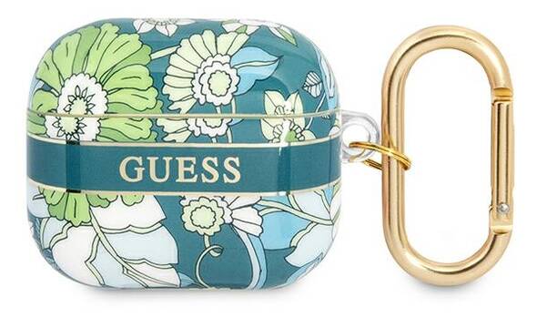 Guess Flower Strap - Etui Airpods 3 (Green) - zdjęcie 1