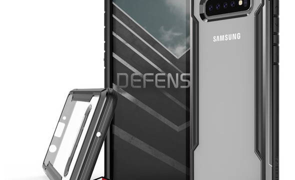 X-Doria Defense Shield - Etui aluminiowe Samsung Galaxy S10 (Drop test 3m) (Black) - zdjęcie 1