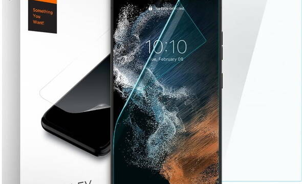 Spigen Neo Flex - Folia ochronna 2 szt. do Samsung S22 Ultra (Przezroczysty) - zdjęcie 1