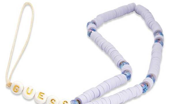 Guess Phone Strap Beads Heishi - Zawieszka do telefonu 25 cm (Lilac) - zdjęcie 1