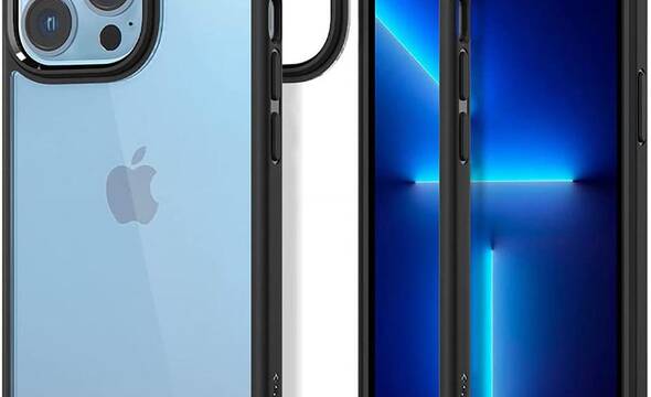 Spigen Ultra Hybrid - Etui do iPhone 13 Pro (Czarny) - zdjęcie 1