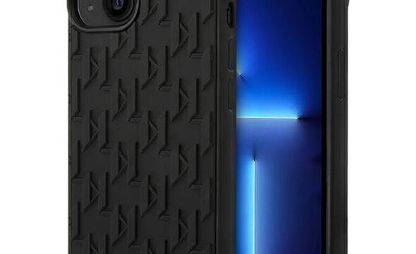 Karl Lagerfeld Monogram 3D Pattern - Etui iPhone 14 Plus (czarny) - zdjęcie 1
