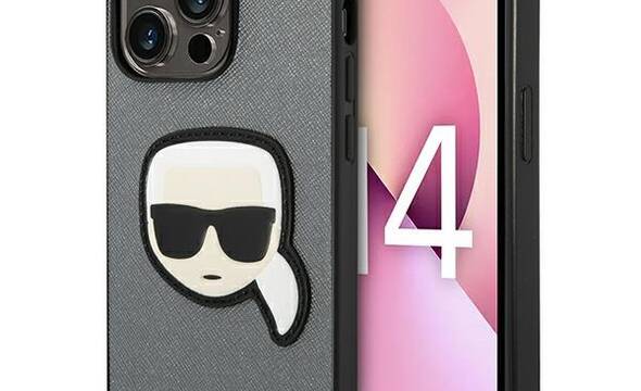 Karl Lagerfeld Saffiano Karl Head Patch Case  - zdjęcie 1