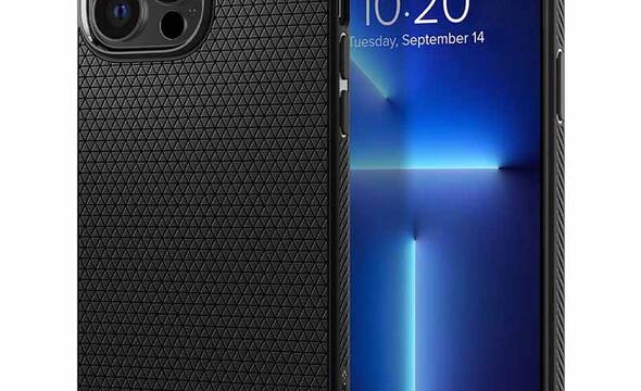 Spigen Liquid Air - Etui do iPhone 13 Pro (Czarny) - zdjęcie 1