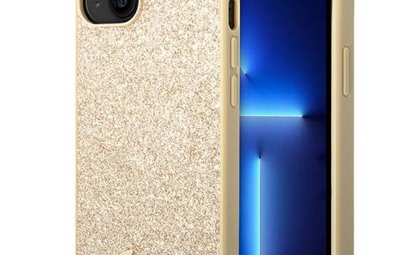 Guess Glitter Flakes Metal Logo Case  - zdjęcie 1