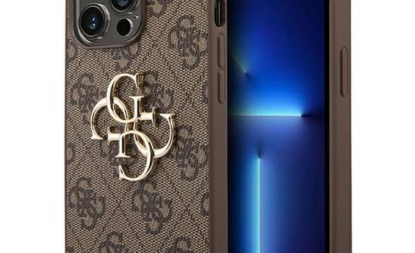 Guess 4G Big Metal Logo - Etui iPhone 14 Pro Max (br - zdjęcie 1