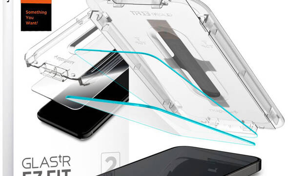 Spigen Glas.TR EZ Fit 2-Pack - Szk - zdjęcie 1