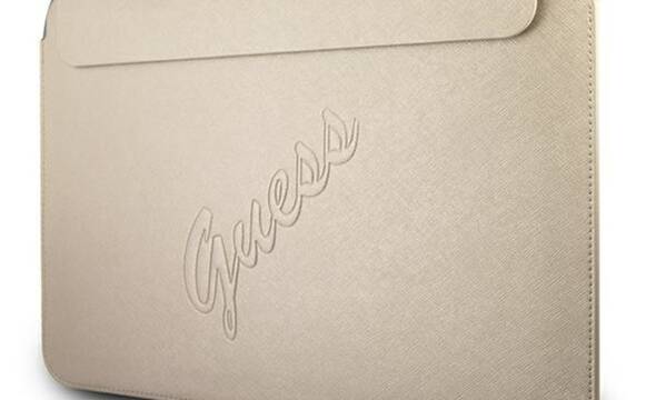 Guess Saffiano Script Computer Sleeve - Etui na notebooka 13