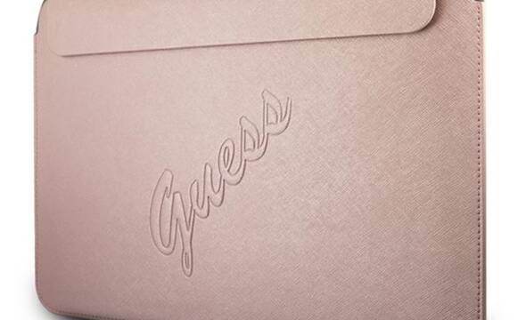 Guess Saffiano Script Computer Sleeve - Etui na notebooka 13