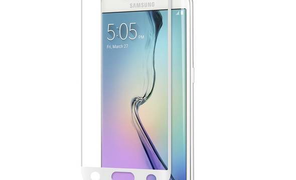 Moshi iVisor AG - Matowa folia ochronna Samsung Galaxy S6 edge (biały) - zdjęcie 2