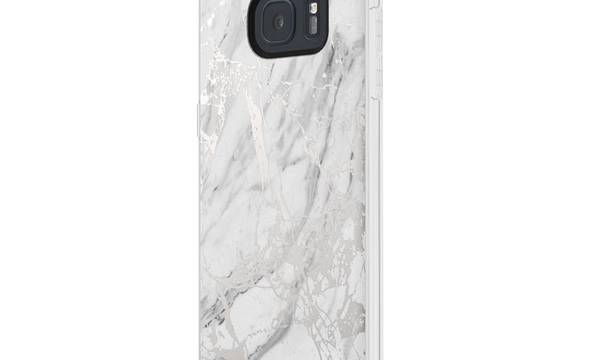 Incipio Design Series Marble - Etui Samsung Galaxy S7 edge (biały/srebrny) - zdjęcie 2