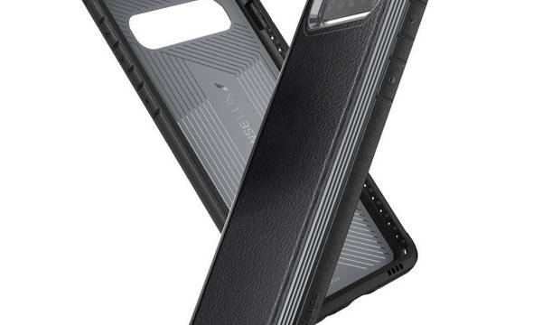 X-Doria Defense Lux - Etui aluminiowe Samsung Galaxy S10 (Drop test 3m) (Black Leather) - zdjęcie 3