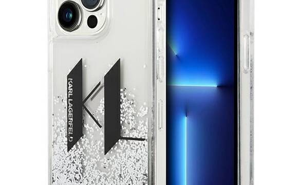 Karl Lagerfeld Liquid Glitter Big Logo Case  - zdjęcie 1