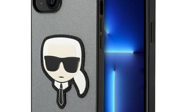 Karl Lagerfeld Saffiano Karl Head Patch Case  - zdjęcie 1