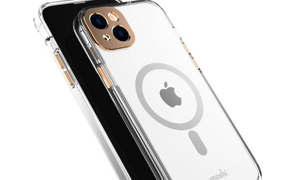 Moshi iGlaze MagSafe - Etui iPhone 14 Plus (Sunset Gold) - zdjęcie 1