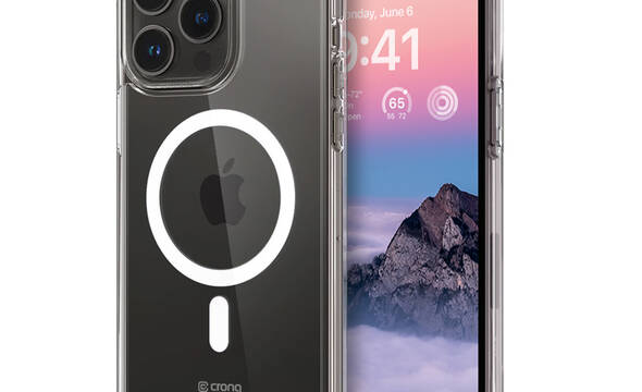 Crong Clear MAG Cover - Etui iPhone 14 Pro Max MagSafe (przezroczysty) - zdjęcie 1