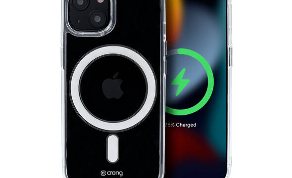 Crong Clear MAG Cover - Etui iPhone 13 mini MagSafe (przezroczysty) - zdjęcie 1