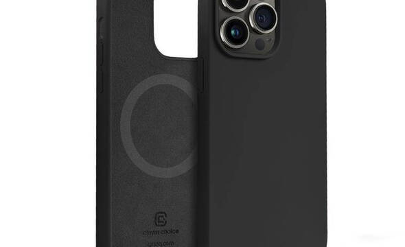 Crong Color Cover Magnetic - Etui iPhone 14 Pro Max MagSafe (czarny) - zdjęcie 1