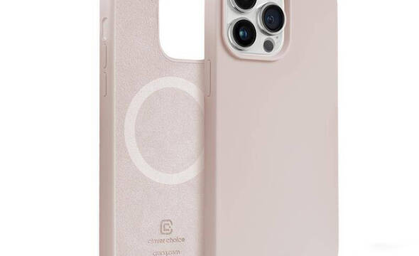 Crong Color Cover Magnetic - Etui iPhone 14 Pro Max MagSafe (piaskowy r - zdjęcie 1
