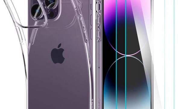 Spigen Crystal Pack - Zestaw etui + 2 x szk - zdjęcie 1