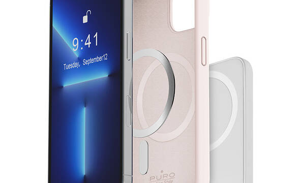 PURO ICON MAG - Etui iPhone 14 Pro Max MagSafe (Dusty Pink) - zdjęcie 1