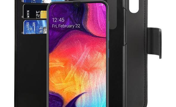 PURO Wallet Detachable - Etui 2w1 Samsung Galaxy A50 (2019) / A50s / A30s (czarny) - zdjęcie 2