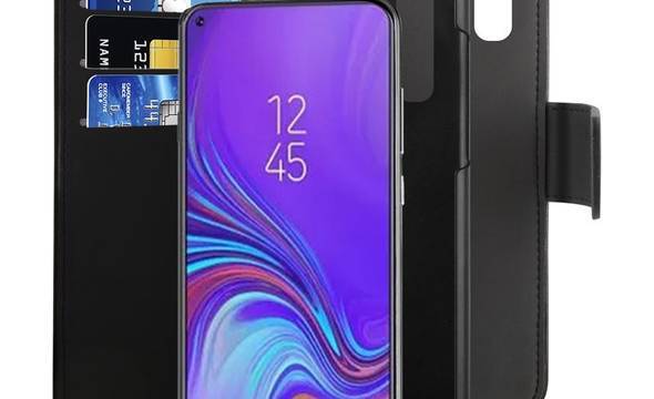 PURO Wallet Detachable - Etui 2w1 Samsung Galaxy A70 (2019) (czarny) - zdjęcie 2