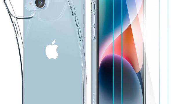 Spigen Crystal Pack - Zestaw etui + 2 x szk - zdjęcie 1