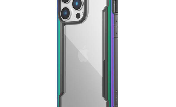 X-Doria Raptic Shield - Etui aluminiowe iPhone 14 Pro Max (Drop-Tested 3m) (Iridescent) - zdjęcie 1