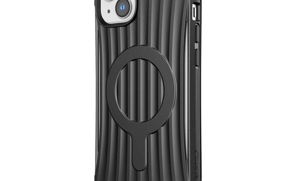 X-Doria Raptic Clutch MagSafe - Biodegradowalne etui iPhone 14 Plus (Drop-Tested 3m) (Black) - zdjęcie 1