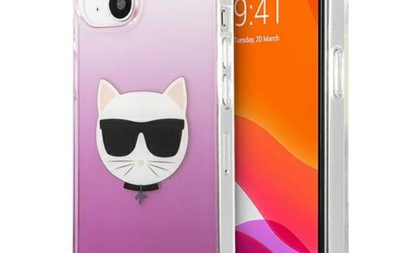 Karl Lagerfeld Choupette Head - Etui iPhone 13 Mini (r - zdjęcie 1