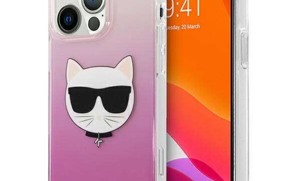 Karl Lagerfeld Choupette Head - Etui iPhone 13 Pro Max (r - zdjęcie 1
