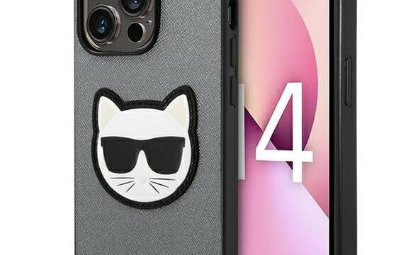 Karl Lagerfeld Saffiano Choupette Head Patch Case  - zdjęcie 1