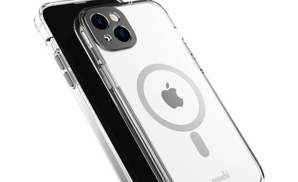 Moshi iGlaze MagSafe - Etui iPhone 14 Plus (Meteorite Gray) - zdjęcie 1