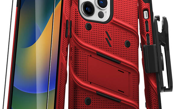 ZIZO BOLT Series - Pancerne etui iPhone 14 Pro Max ze szk - zdjęcie 1