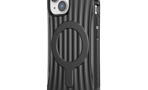 X-Doria Raptic Clutch MagSafe - Biodegradowalne etui iPhone 14 (Drop-Tested 3m) (Black) - zdjęcie 1