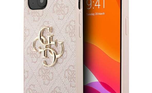 Guess 4G Big Metal Logo - Etui iPhone 13 (r - zdjęcie 1