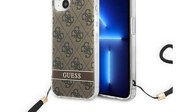 Guess 4G Print Cord - Etui ze smyczk - zdjęcie 1
