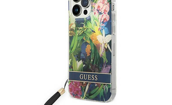 Guess Flower Cord - Etui ze smyczk - zdjęcie 1