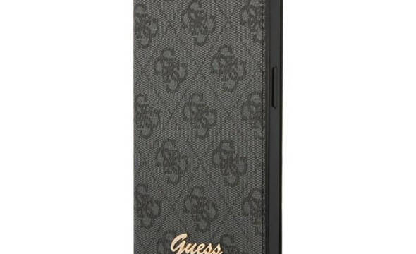 Guess 4G Metal Camera Outline Booktype Case - Etui iPhone 14 Pro (czarny) - zdjęcie 1