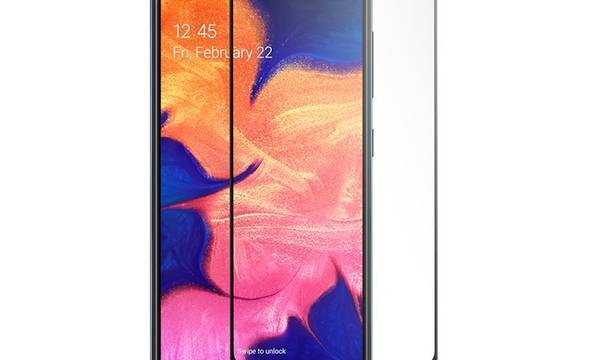 Crong 7D Nano Flexible Glass - Szkło hybrydowe 9H na cały ekran Samsung Galaxy A10 - zdjęcie 2
