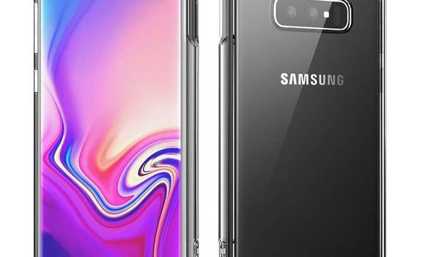 Crong Hybrid Protect Cover - Etui Samsung Galaxy S10e (przezroczysty) - zdjęcie 1