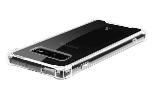 Crong Hybrid Protect Cover - Etui Samsung Galaxy S10 (przezroczysty) - zdjęcie 6
