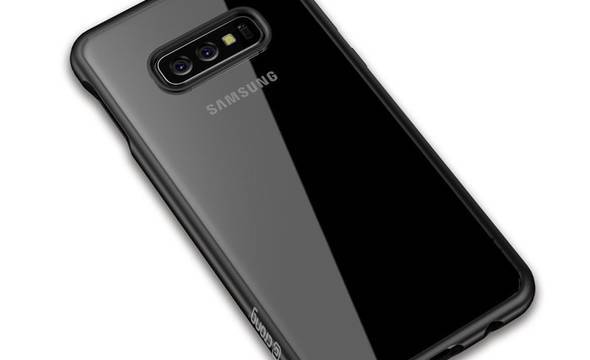Crong Clear Cover - Etui Samsung Galaxy S10e (czarny) - zdjęcie 1