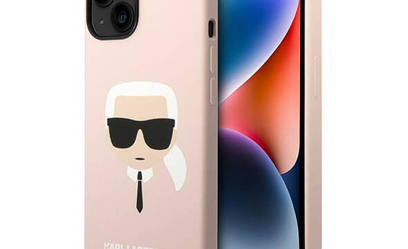 Karl Lagerfeld Silicone Ikonik Karl`s Head - Etui iPhone 14 Plus (r - zdjęcie 1