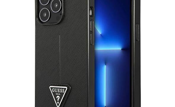 Guess Saffiano Triangle Logo Case  - zdjęcie 1