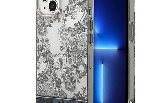 Guess Porcelain Collection - Etui iPhone 14 Plus (szary) - zdjęcie 1