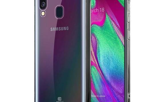 Crong Hybrid Protect Cover - Etui Samsung Galaxy A40 (przezroczysty) - zdjęcie 1