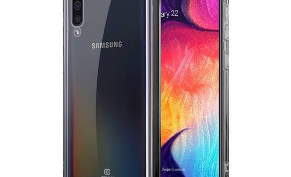 Crong Hybrid Protect Cover - Etui Samsung Galaxy A50 / A50s (przezroczysty) - zdjęcie 1