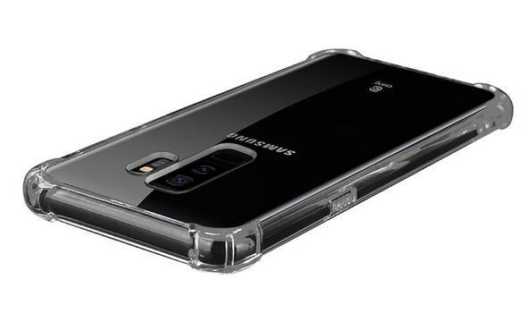Crong Hybrid Protect Cover - Etui Samsung Galaxy S9+ (przezroczysty) - zdjęcie 5